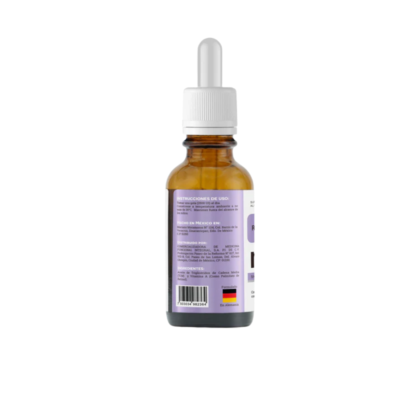 Retinol A | Palmitato de Retinol (Vitamina A 2500 UI)