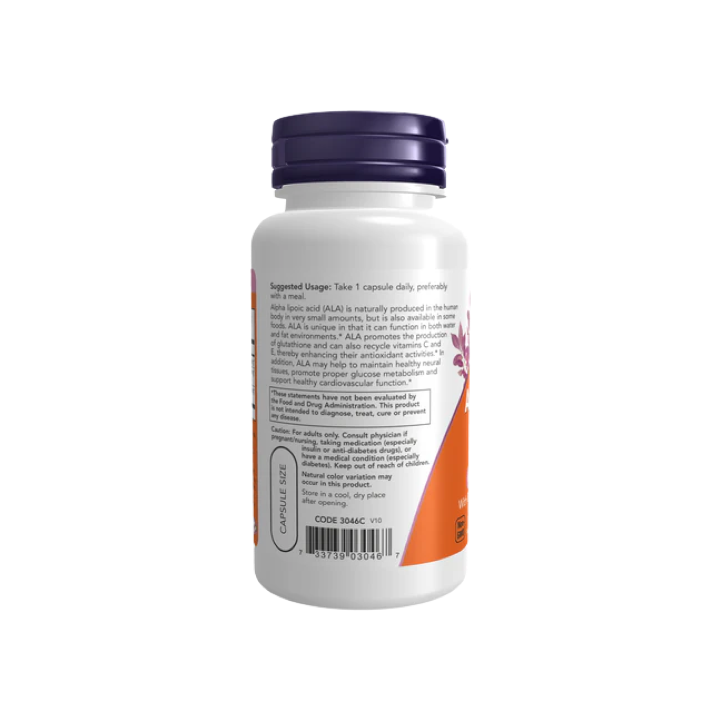 Ácido Alfa Lipoico 600 mg (60 veg caps)