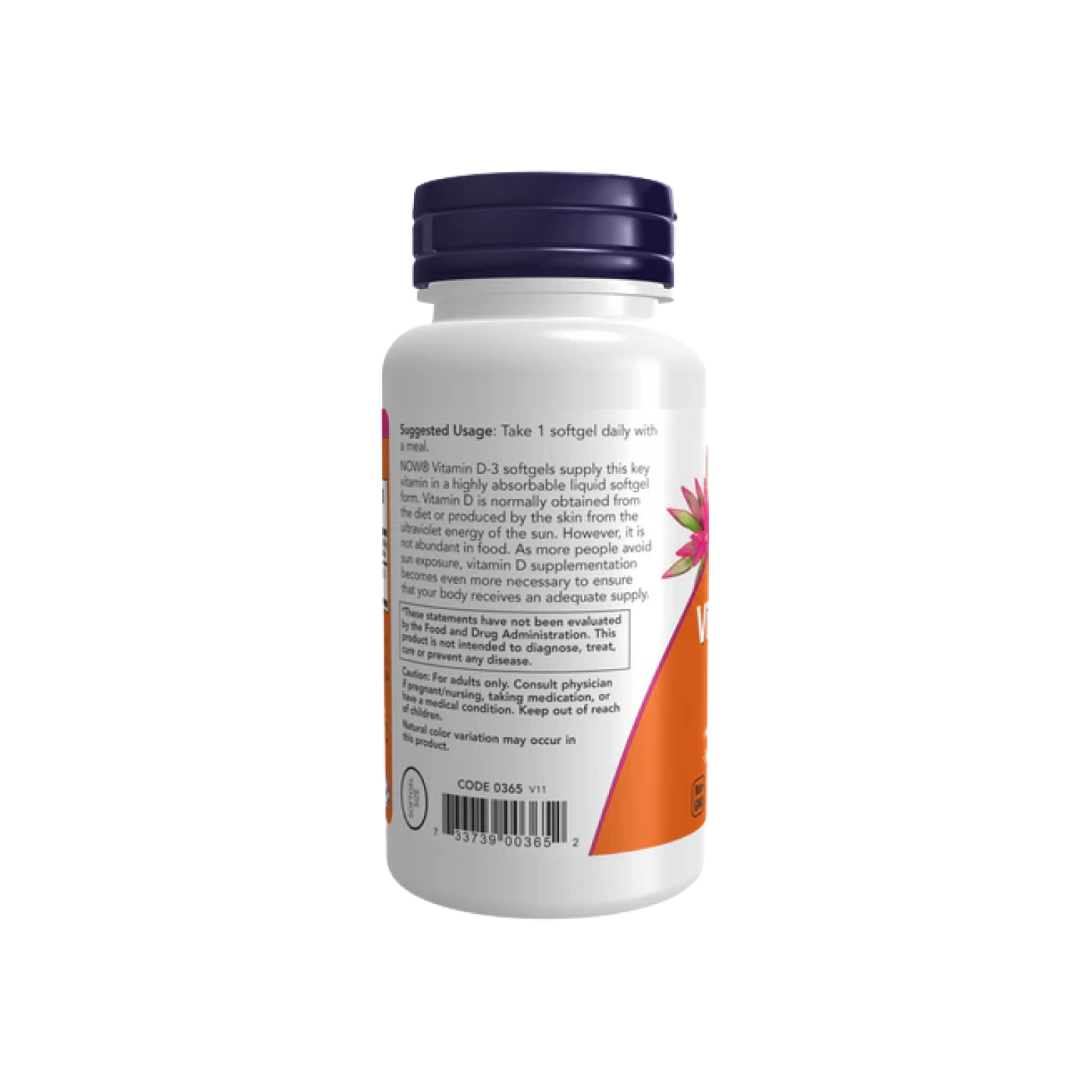 Vitamina D3 1000 IU (180 softgels) -GNAL-