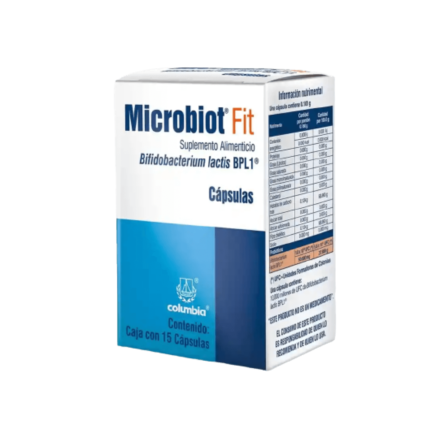 Microbiot Fit Suplemento Alimenticio (50 mg)