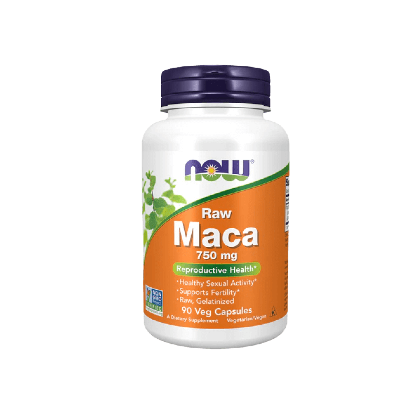 Maca Cruda 750 mg (90 Veg Caps)