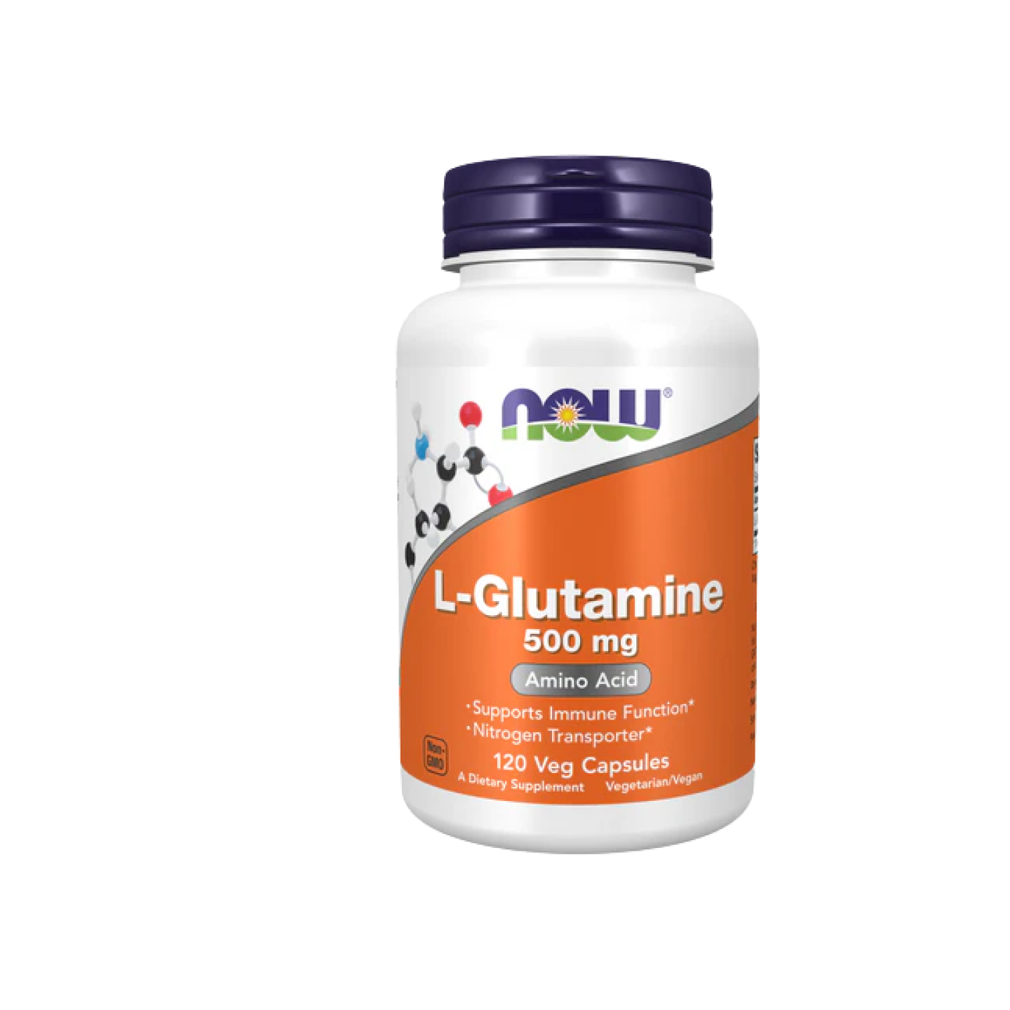 L- Glutamina 500 mg 120 VCAPS/ L-Glutamine 500 mg