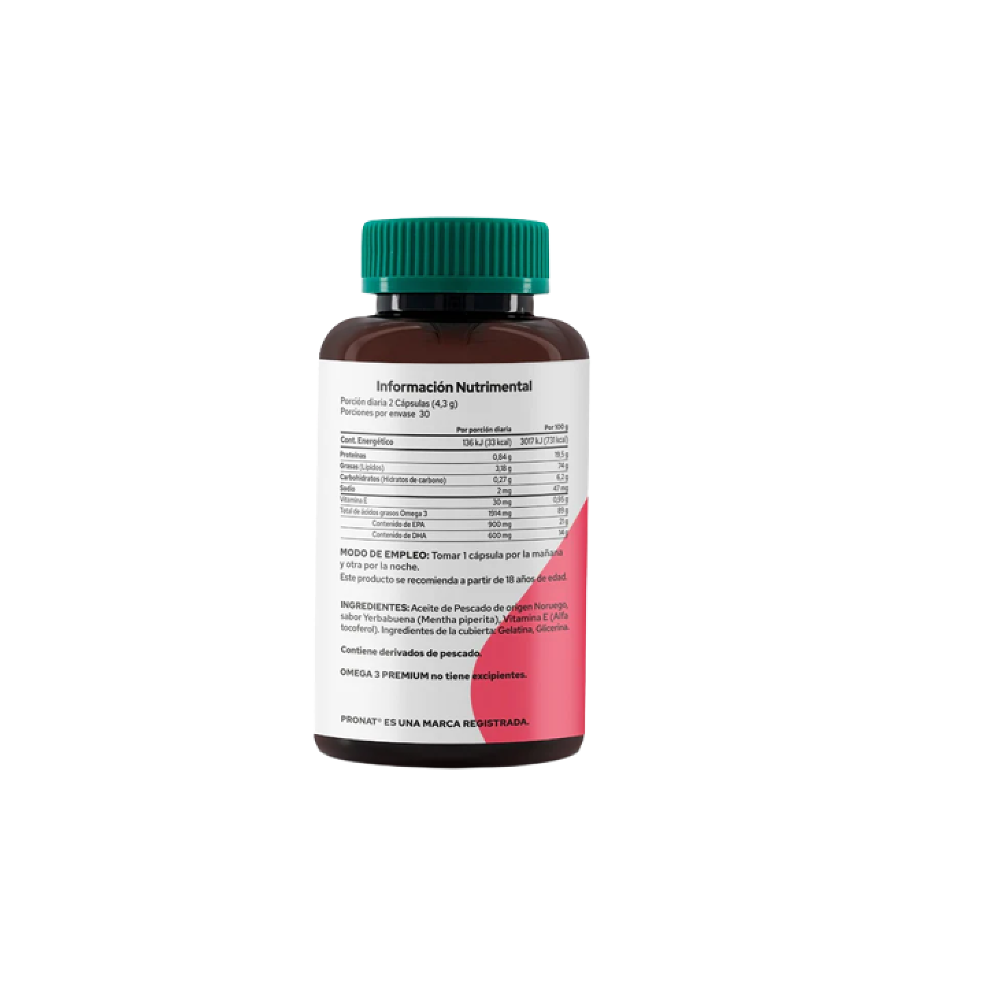Omega 3 PREMIUM 60 cápsulas - Pronat