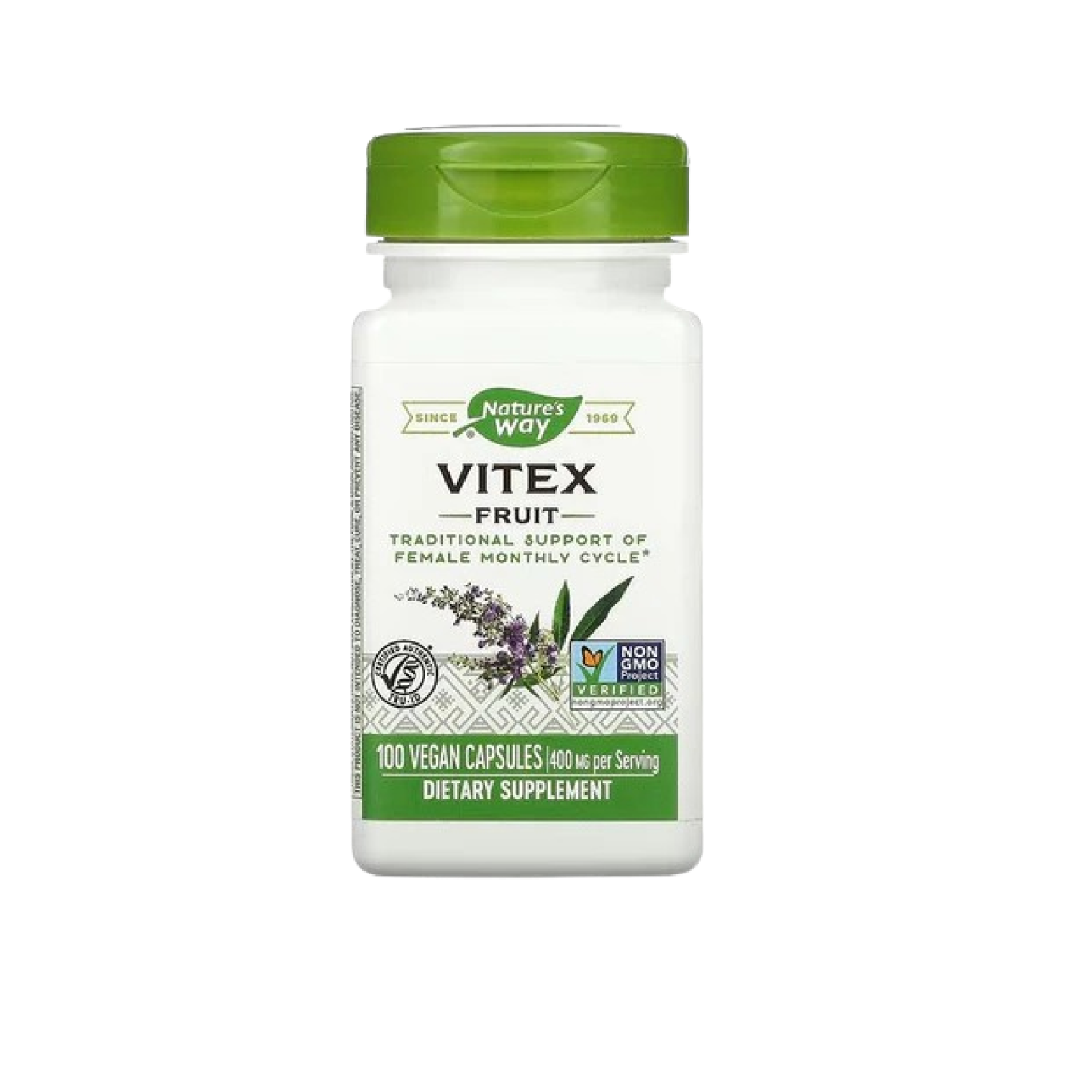 Fruta Vitex 400 mg (100 veg caps), Nature's Way
