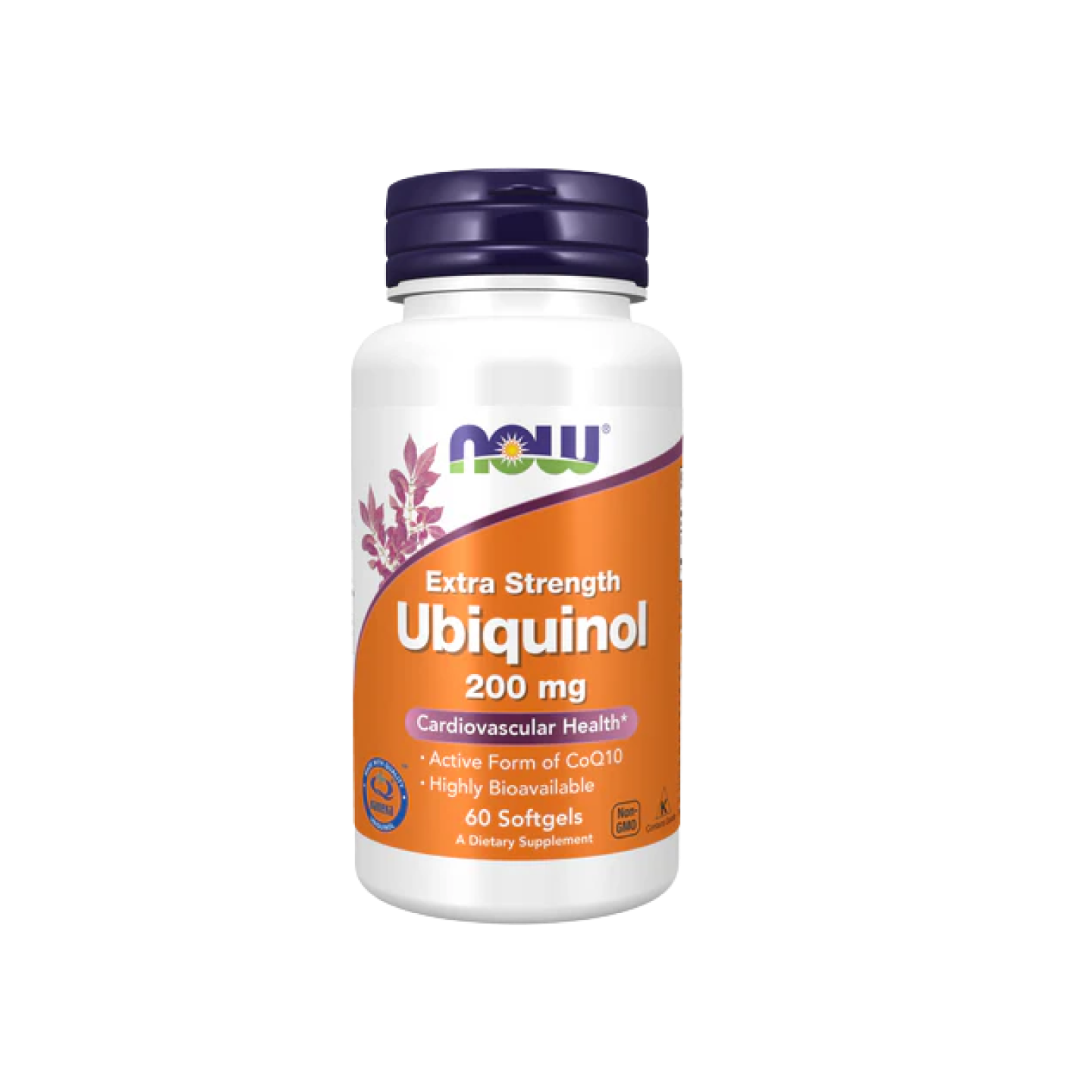 Ubiquinol, extra potente de 200 mg (60 capsulas blandas) -NUMG-