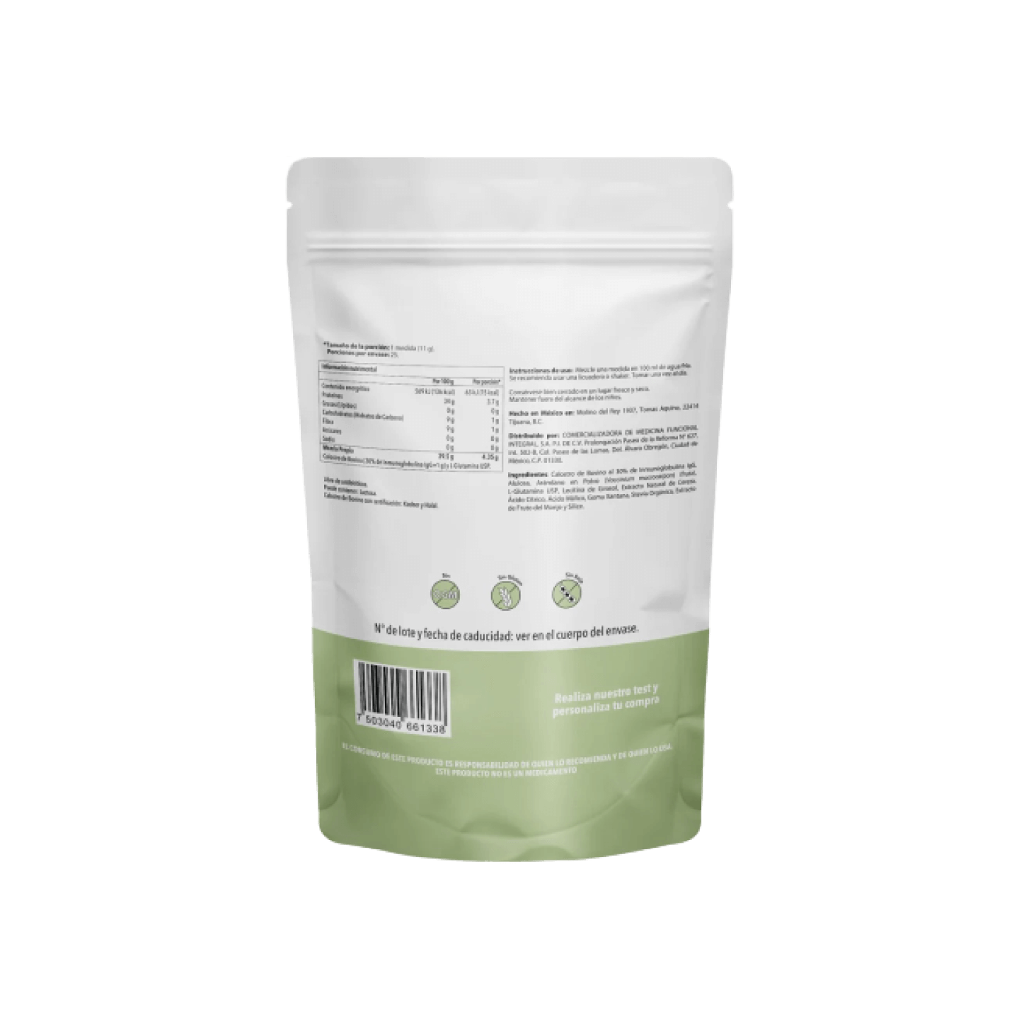 IG-Forte - Calostro de Bovino & L-Glutamina Sabor Cereza (330 gramos)