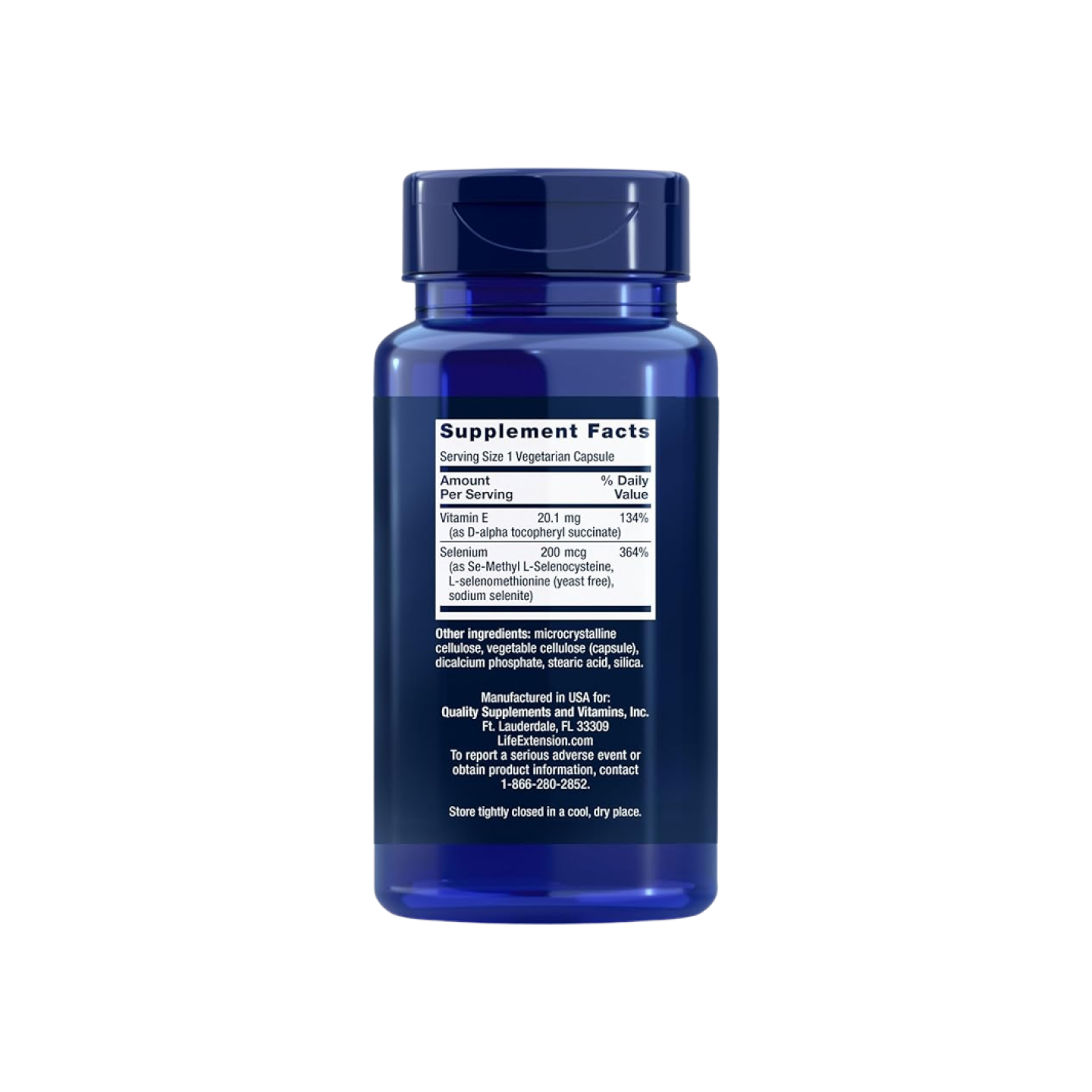 Súper Complejo de Selenio 200 mcg y Vitamina E-NUMG-