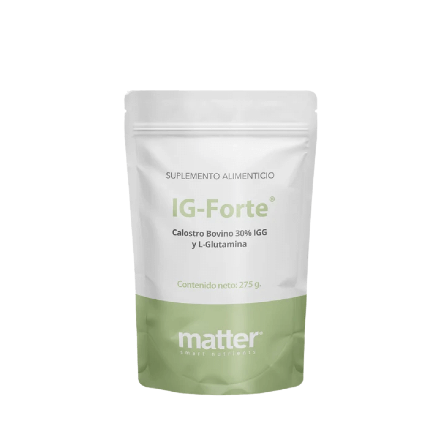 IG-Forte - Calostro de Bovino & L-Glutamina Sabor Cereza (330 gramos)