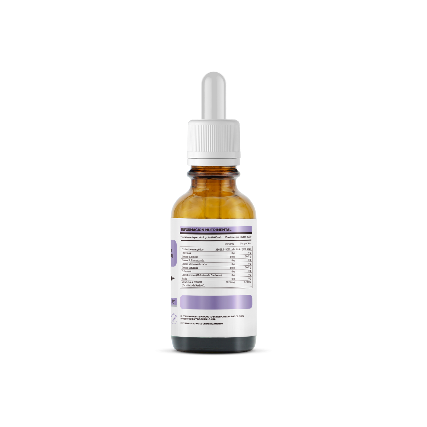 Retinol A | Palmitato de Retinol (Vitamina A 2500 UI)