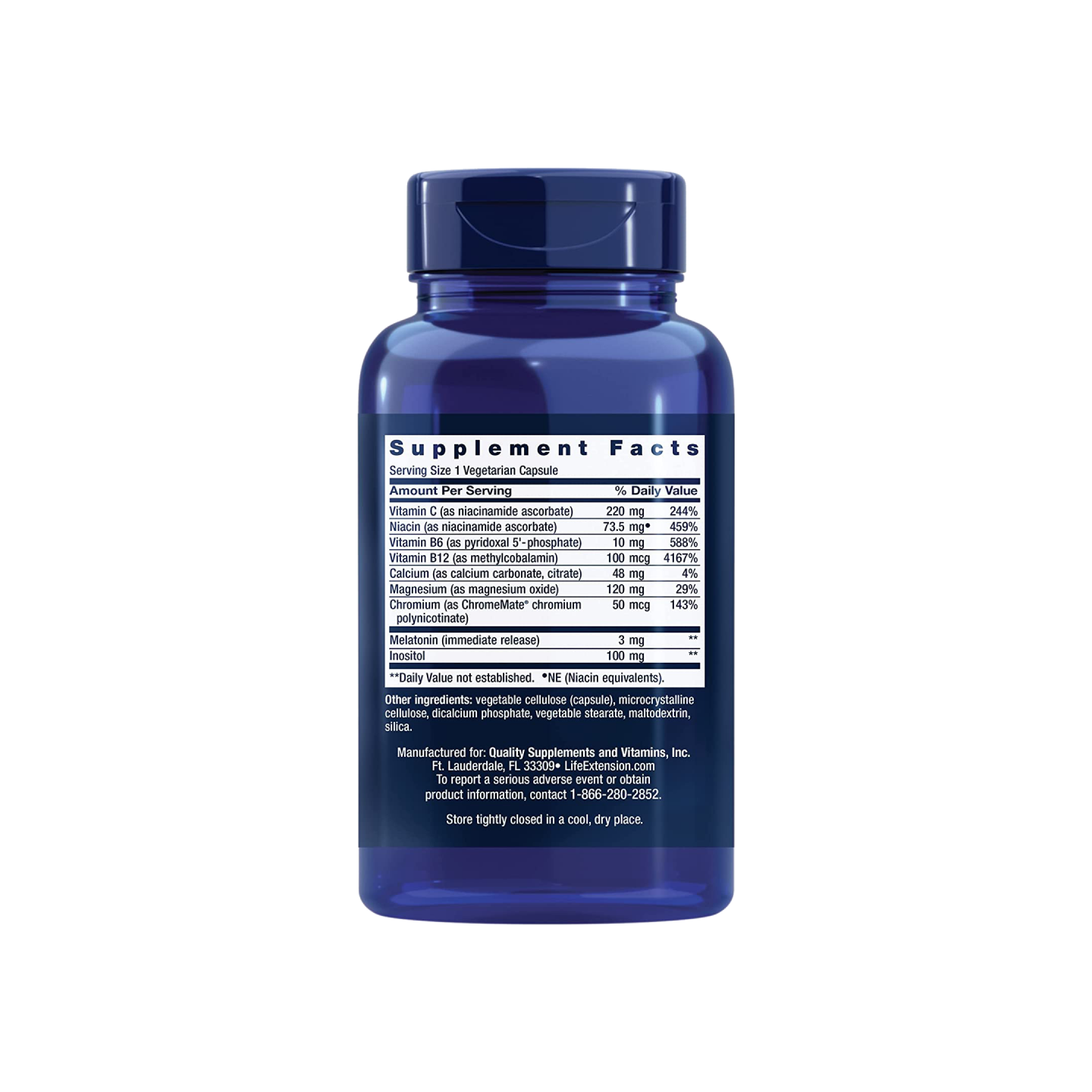 Melatonina 3 mg Sueño Tranquilo-ROGO-