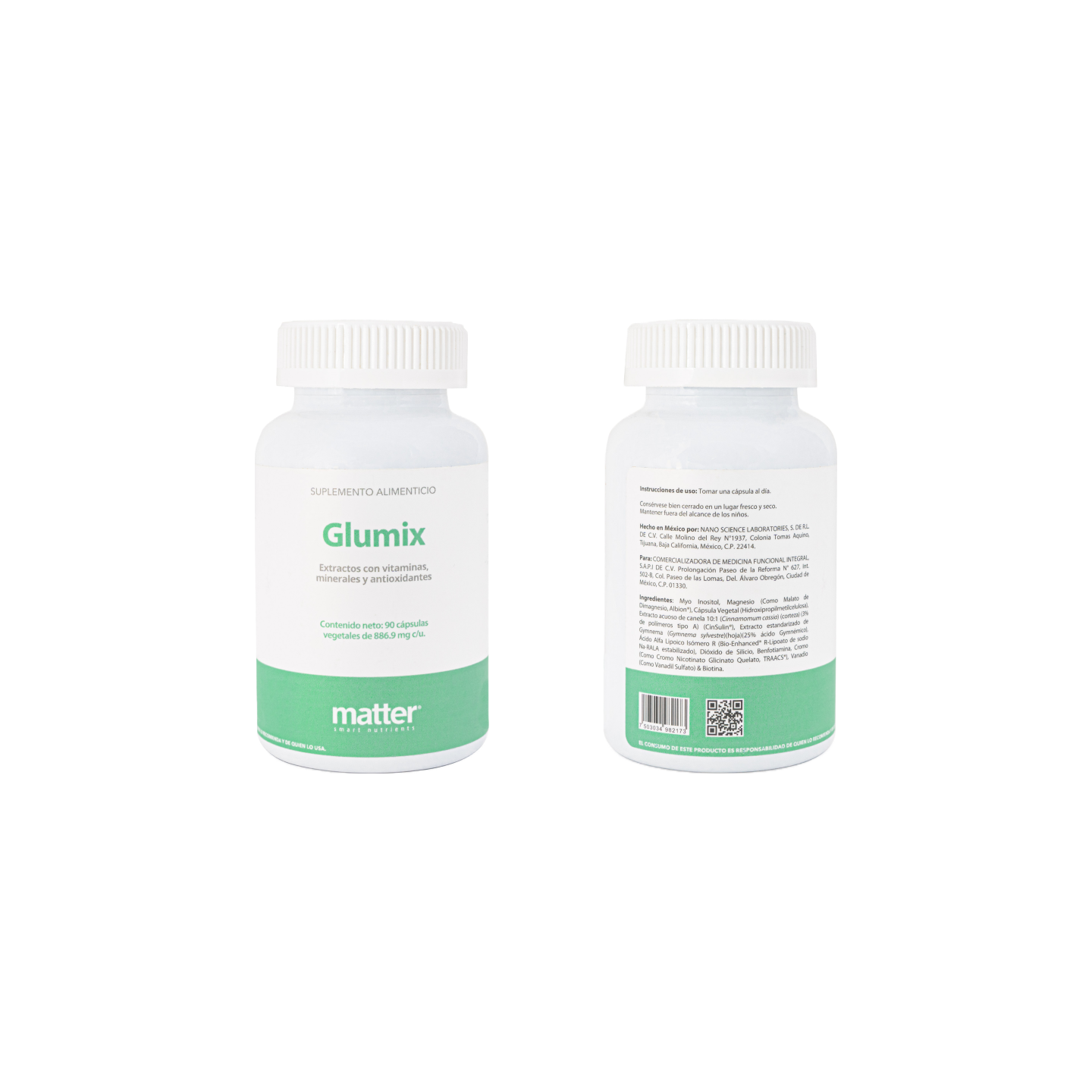 Glumix - Extracto con Vitaminas, Minerales & Antioxidantes
