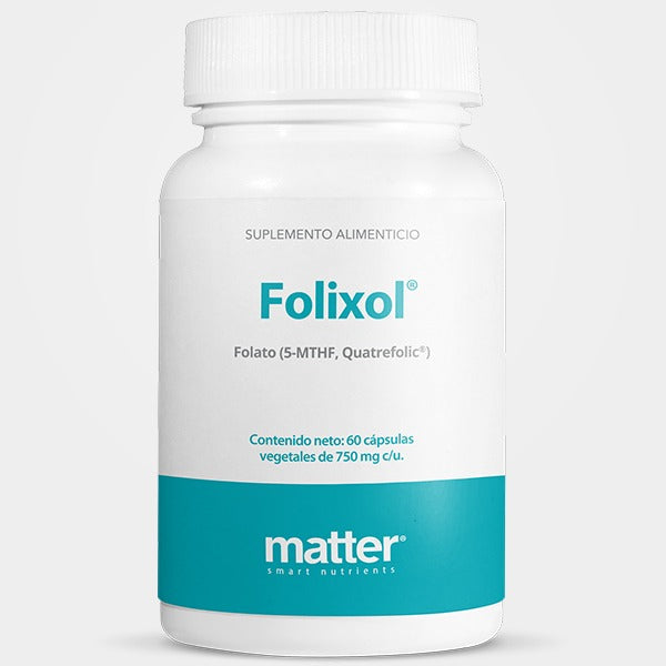 Folixol | Folato QUATREFOLIC®-5-MTHF Matter (60 cápsulas)