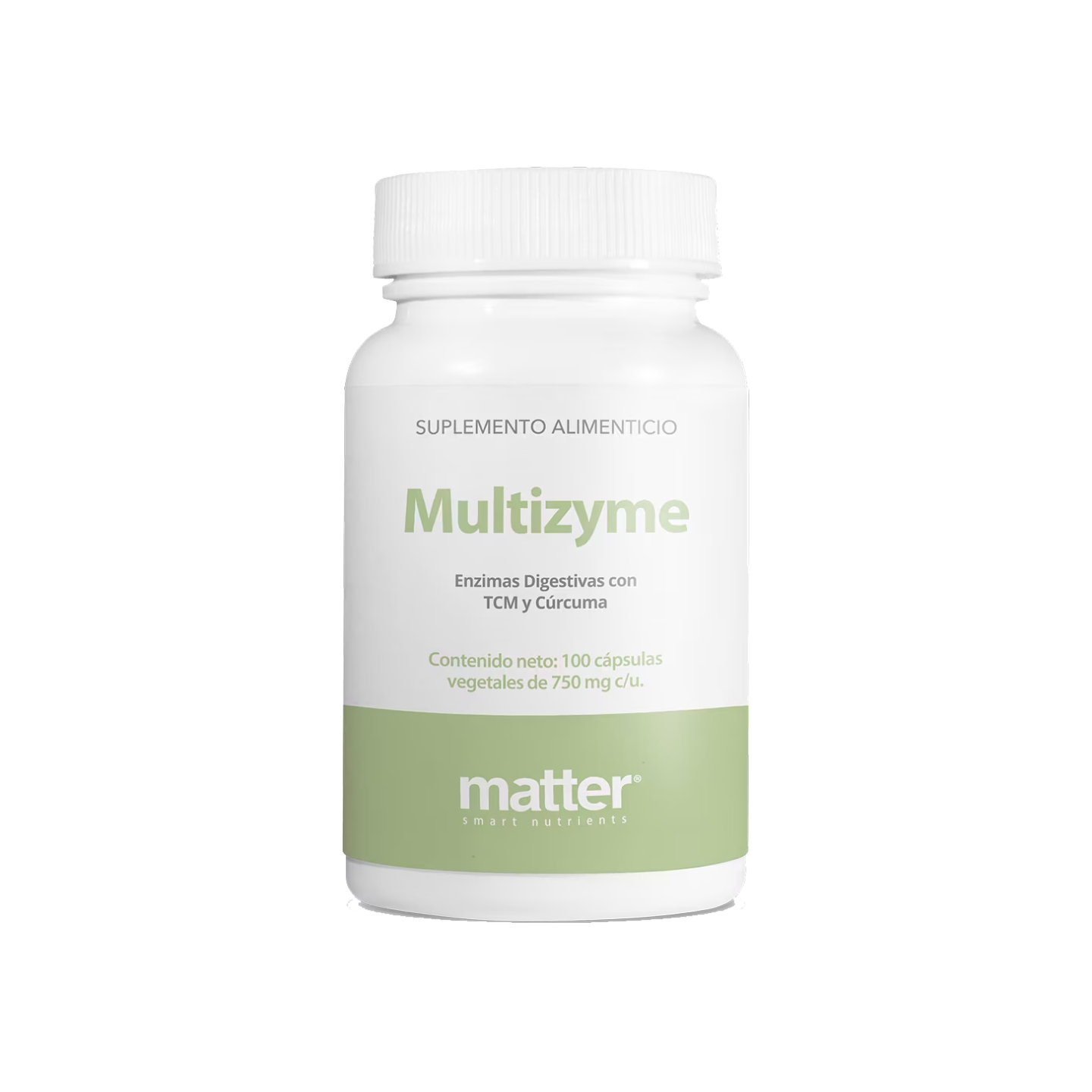 Multizyme - Enzimas Digestivas con Inulina y Cúrcuma
